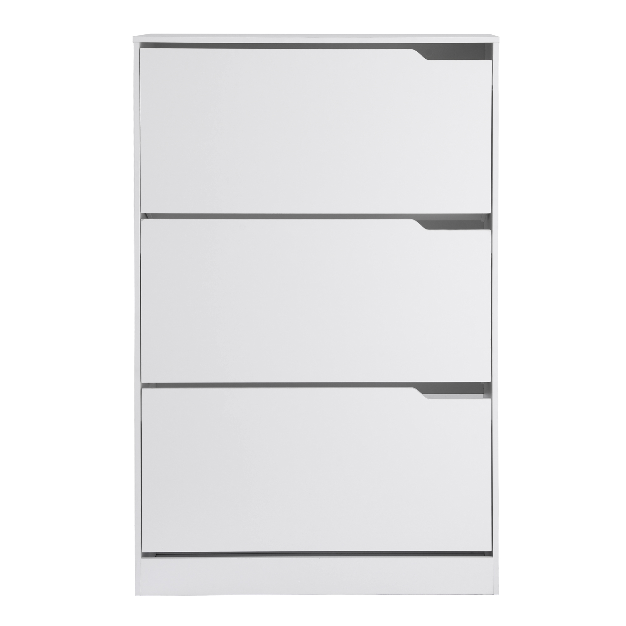 Artiss Shoe Rack Cabinet 24 Pairs Adjustable White view 4