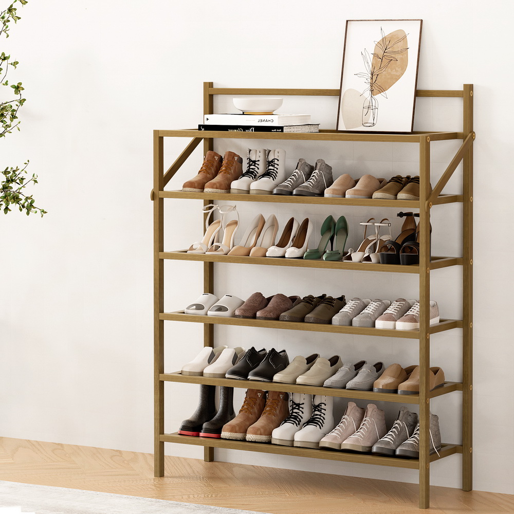 Artiss Foldable Shoe Rack 6-Tier 18 Pairs