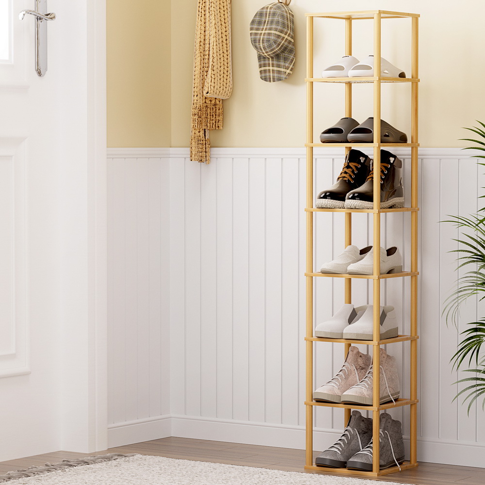 Artiss Stackable Shoe Rack 8-Tier 8 Pairs