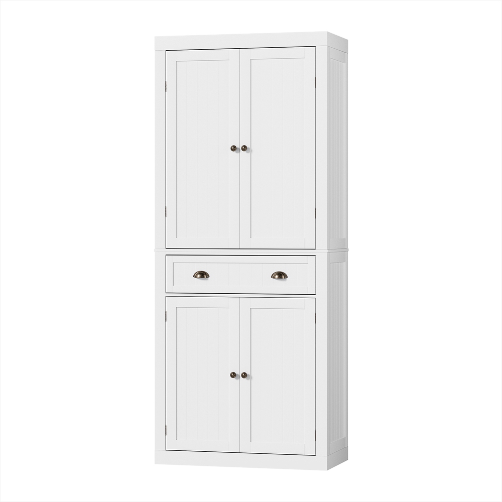 Artiss Buffet Sideboard, Smooth Drawers White