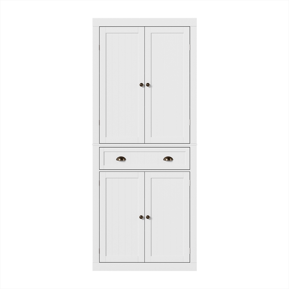 Artiss Buffet Sideboard, Smooth Drawers White view 4