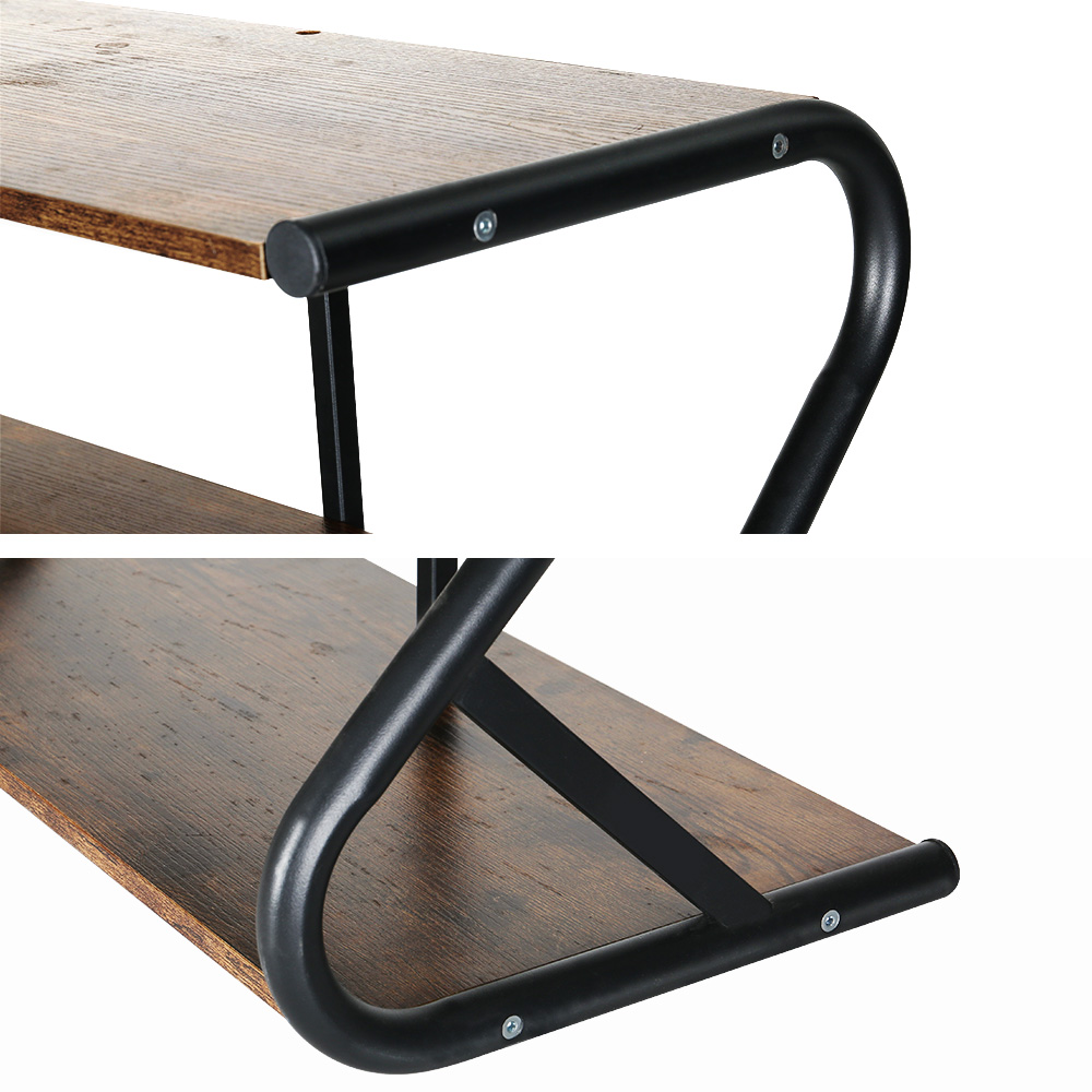 Artiss Shoe Storage Stand 3-Tier Black view 4