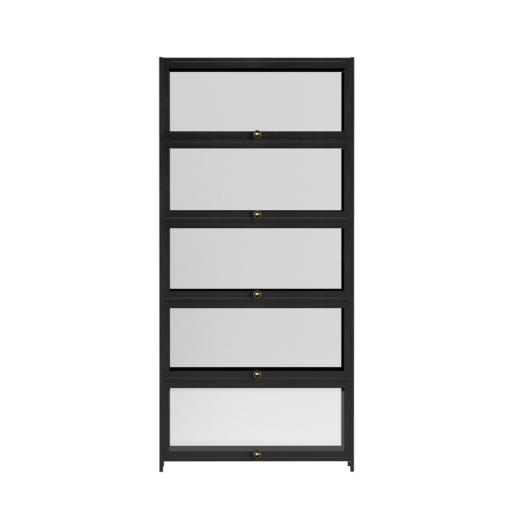 Artiss 5-Tier Acrylic Display Cabinet in 2 Colours view 4