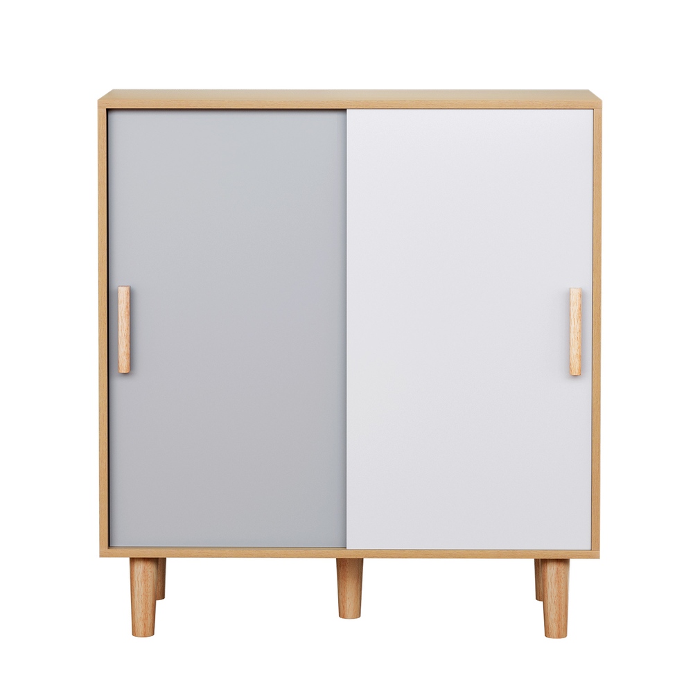 Artiss Lucas Shoe Cabinet with Sliding Doors, 30 Pairs view 5