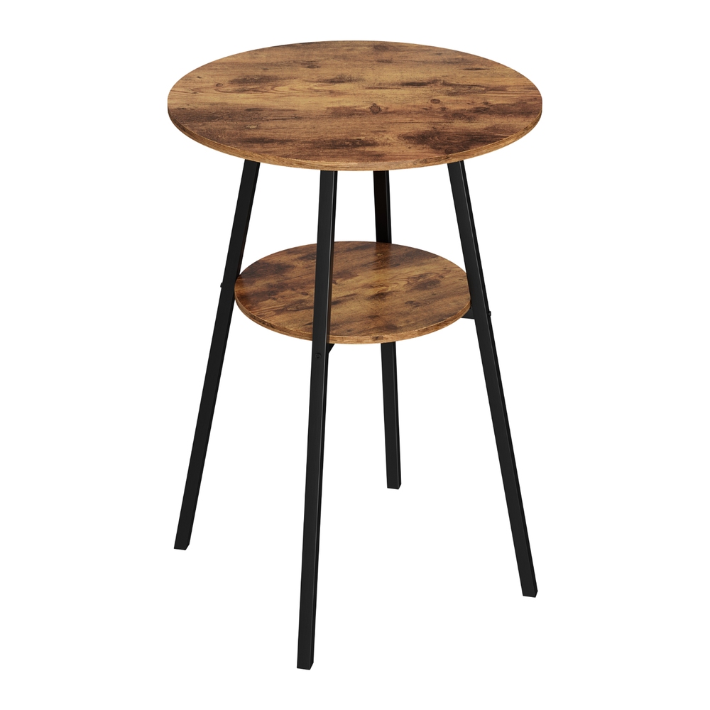 Artiss Industrial Bar Table 2-Tier Organiser Weather Resistant