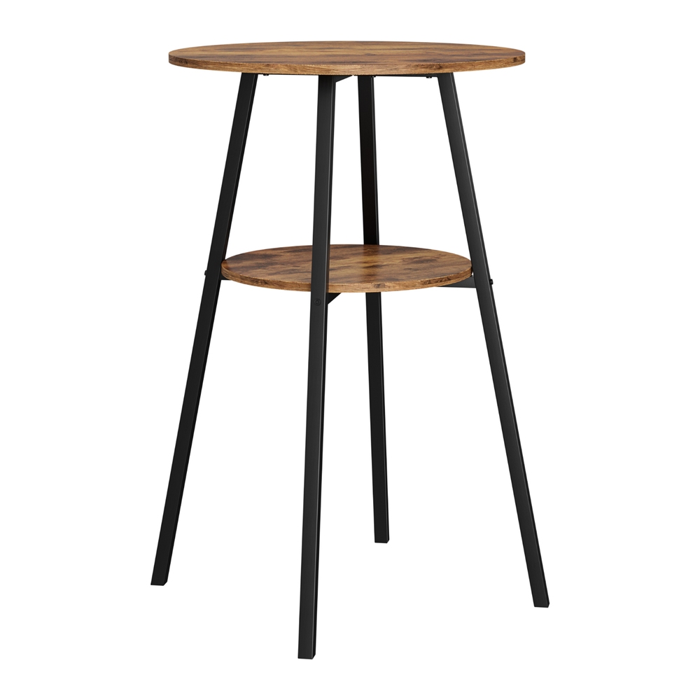 Artiss Industrial Bar Table 2-Tier Organiser Weather Resistant view 3