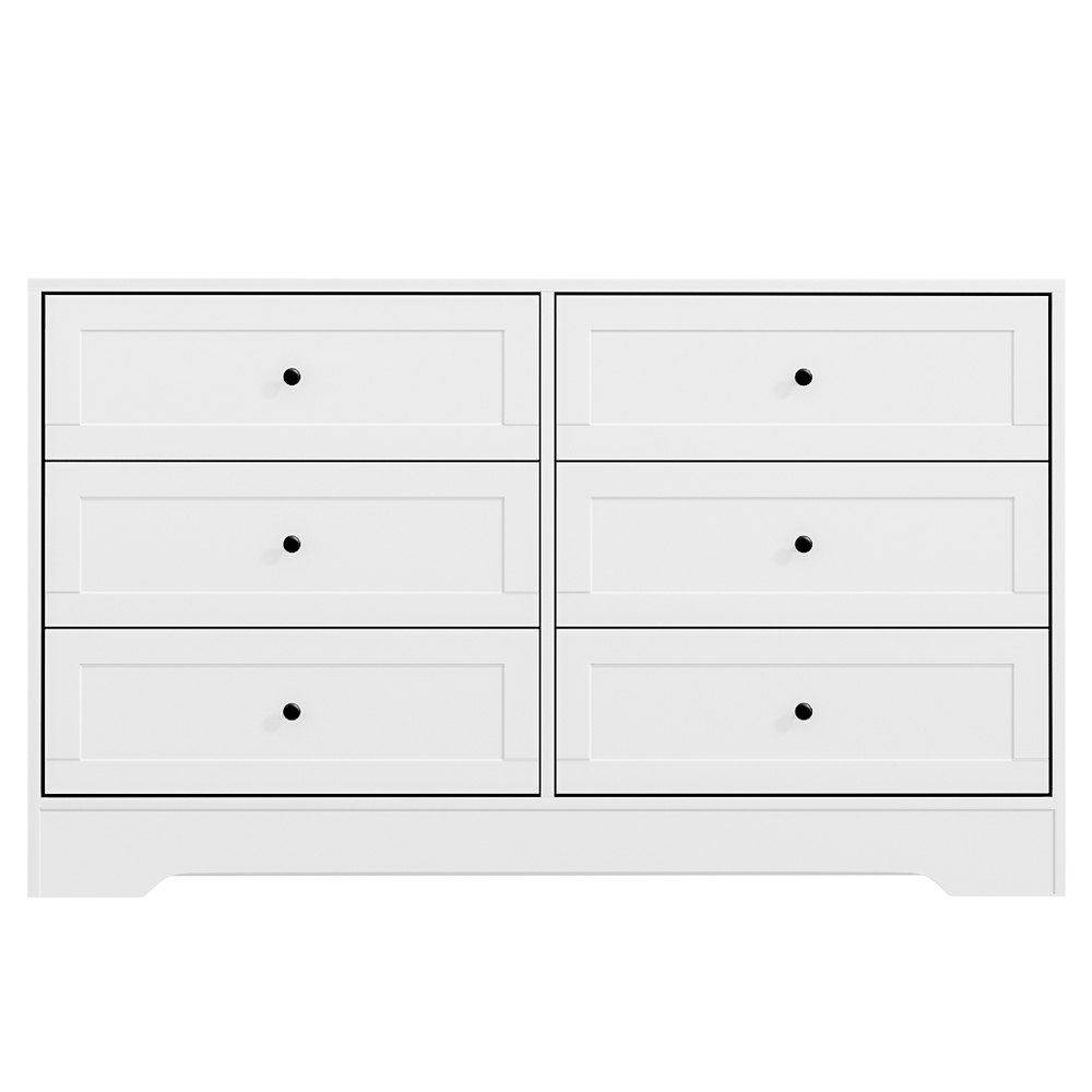 Artiss LEIF 6 Chest of Drawers, 2 Colours view 5