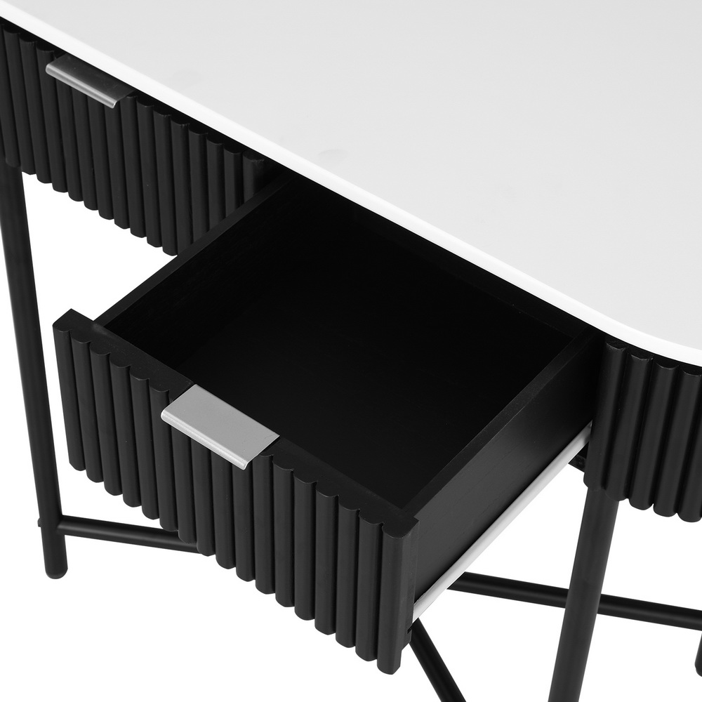 Artiss Romeo Console Table 2 Drawers 100cm view 5