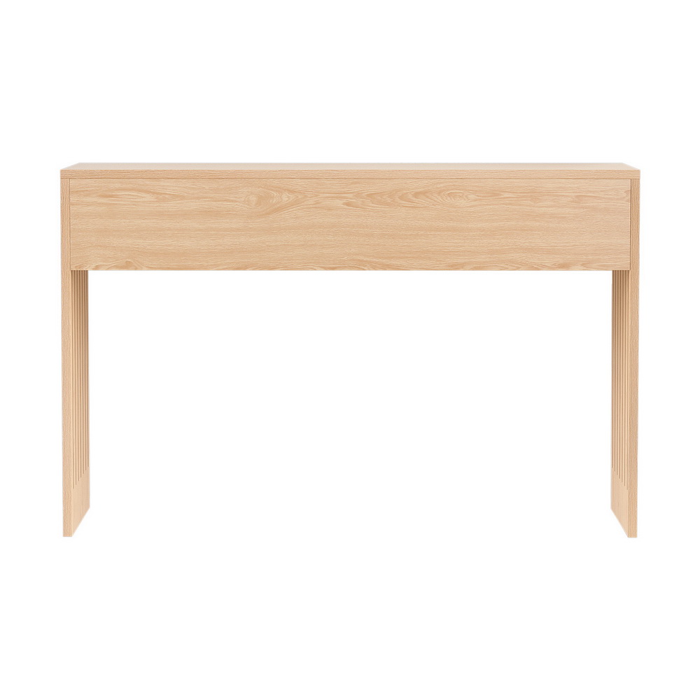Artiss Fluted Pine Console Table 120cm view 5