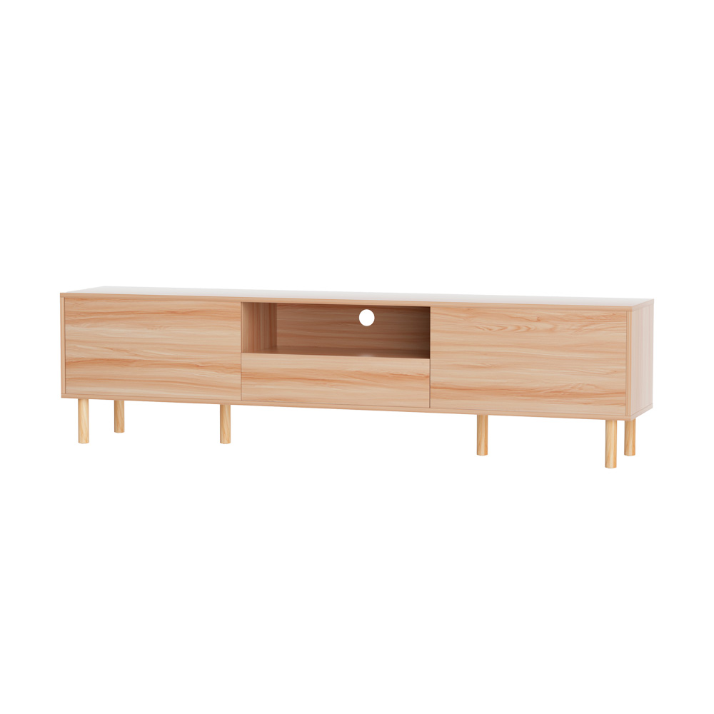 Artiss Wooden TV Cabinet with Display Shelf 180cm view 3