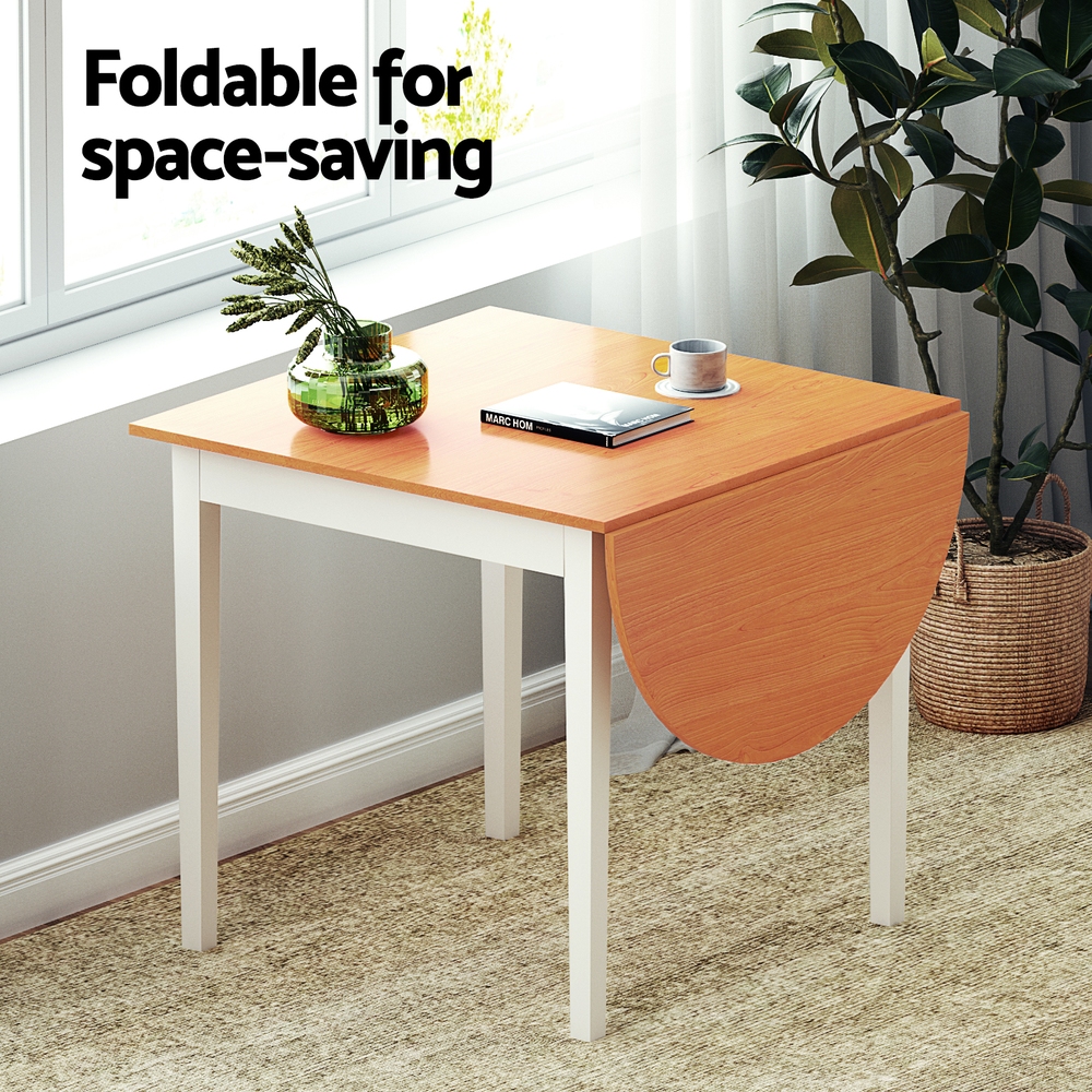 Artiss 1.1m Extendable Dining Table view 5