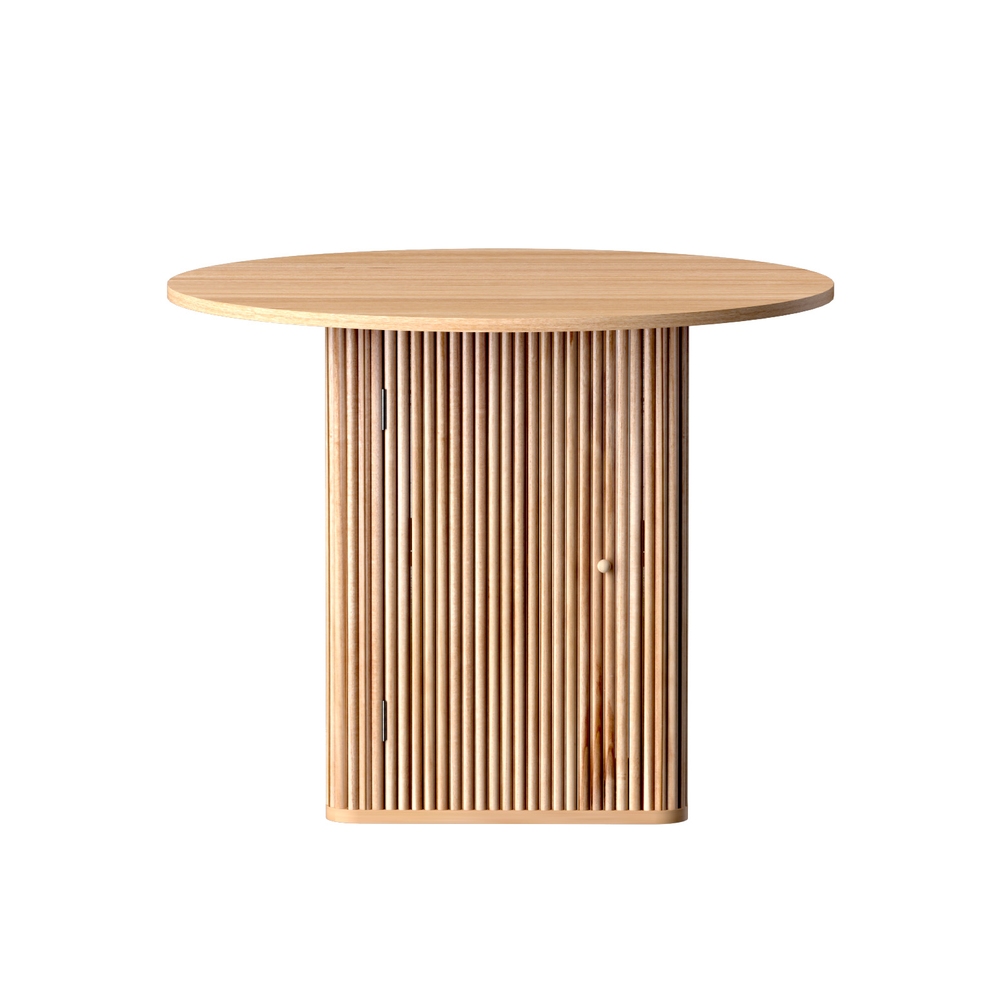 Artiss 1m Dining Table with Storage Base