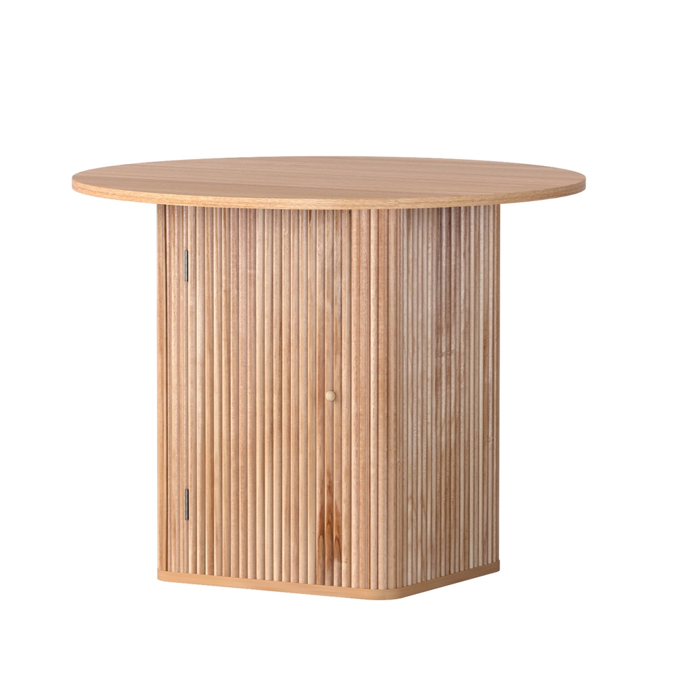 Artiss 1m Dining Table with Storage Base view 3