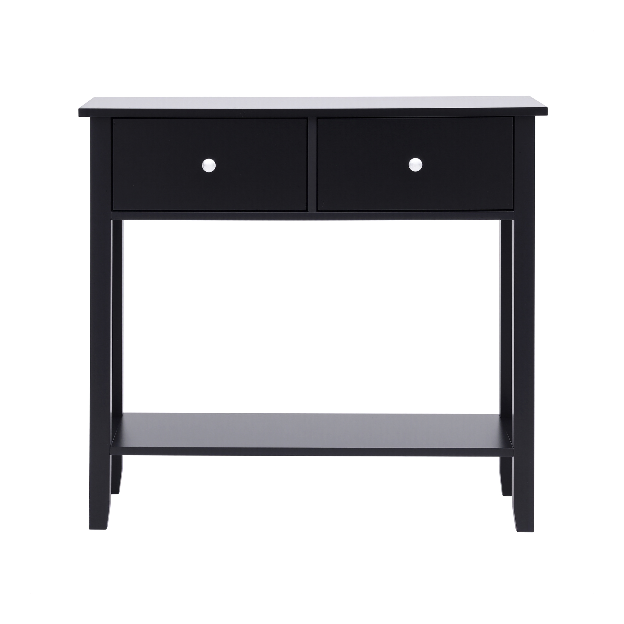 Artiss Black Console Table in 2 Styles view 4
