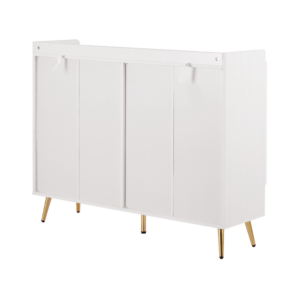 Artiss 5-Tier Shoe Rack Cabinet 30 Pairs White view 5