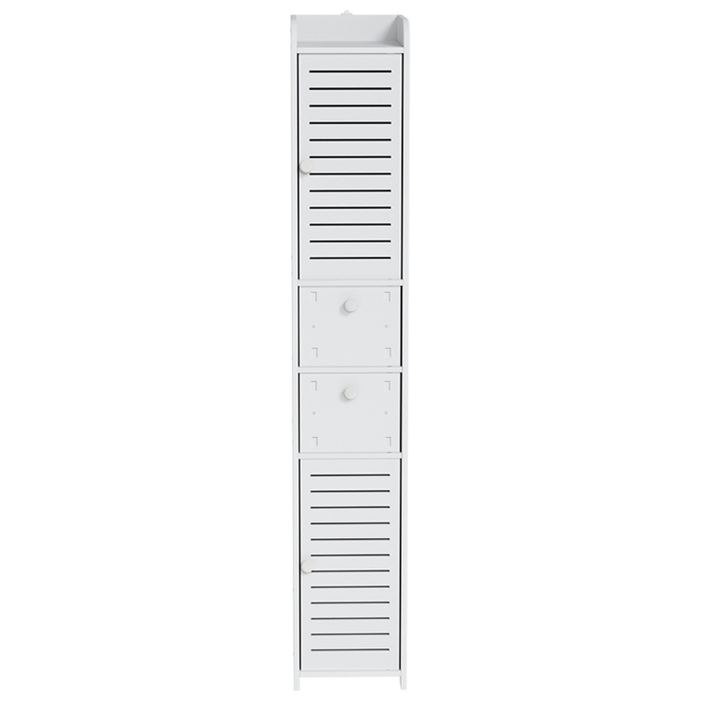 Artiss Slim Corner Storage Cabinet Laundry Tallboy view 5
