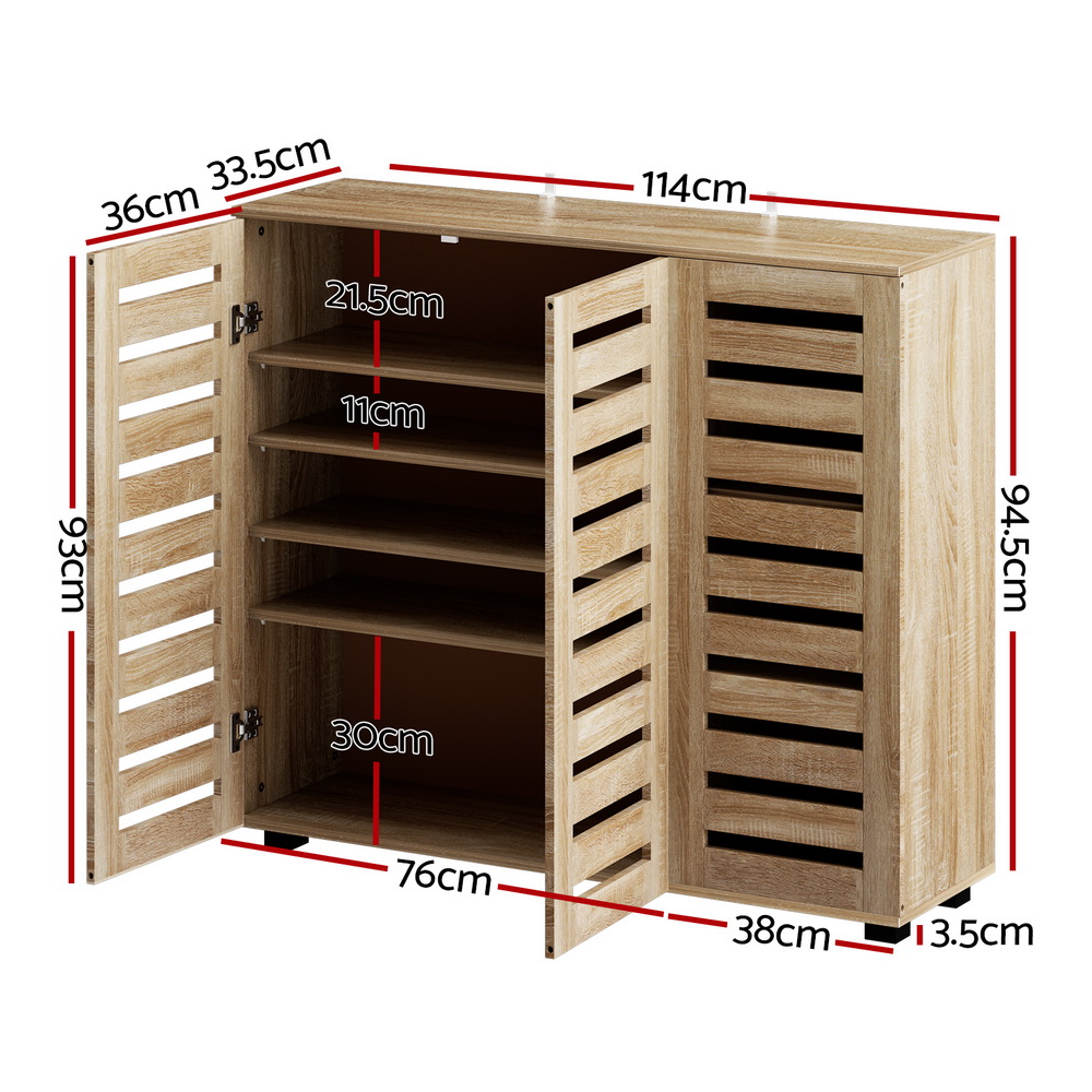 Artiss Alster Shoe Rack Cabinet 30 Pairs Adjustable view 4