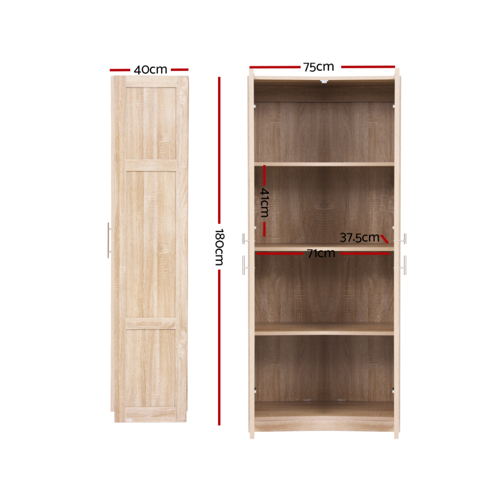 Artiss Buffet Sideboard, Pantry Organiser Shelves view 3