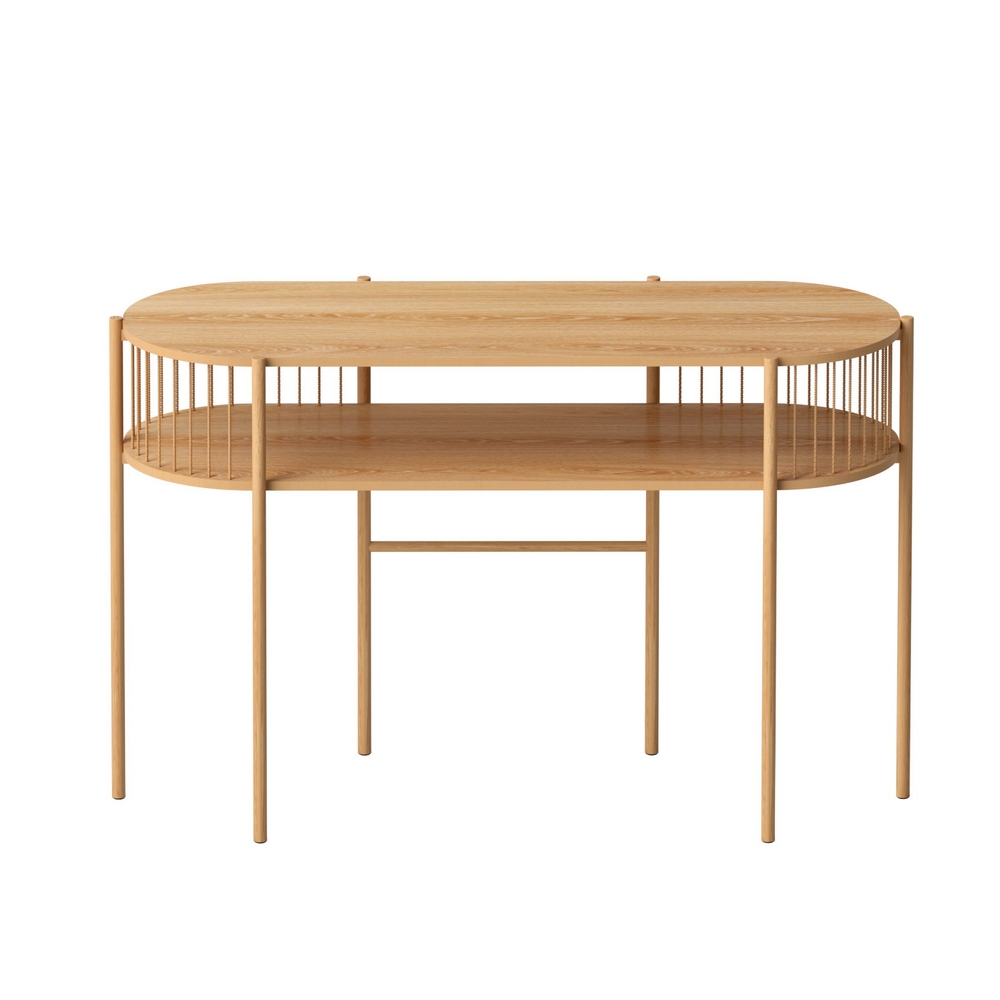 Artiss Pine Console Table 124cm view 3