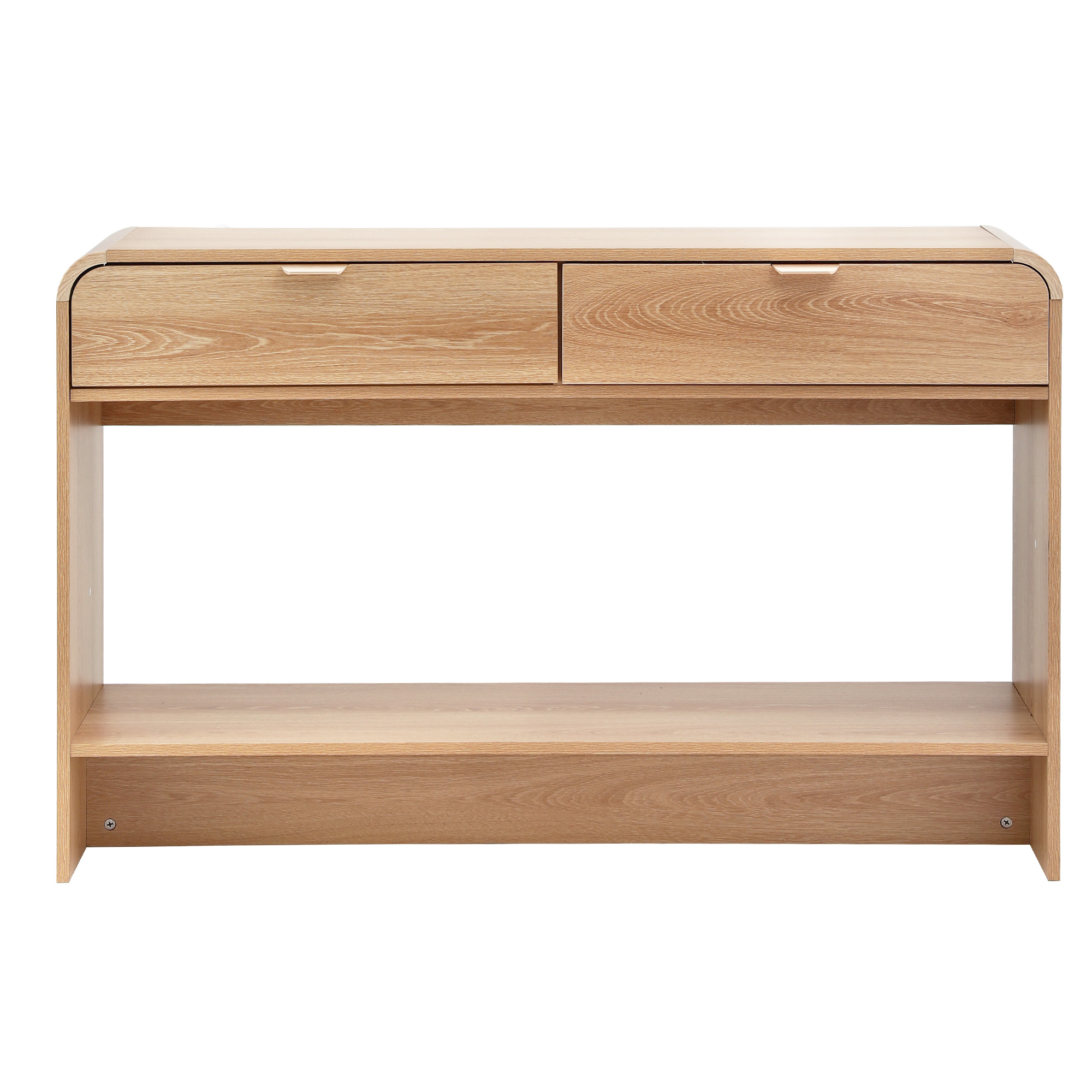 Artiss Pine Console Table with Curved Edge 120cm view 4
