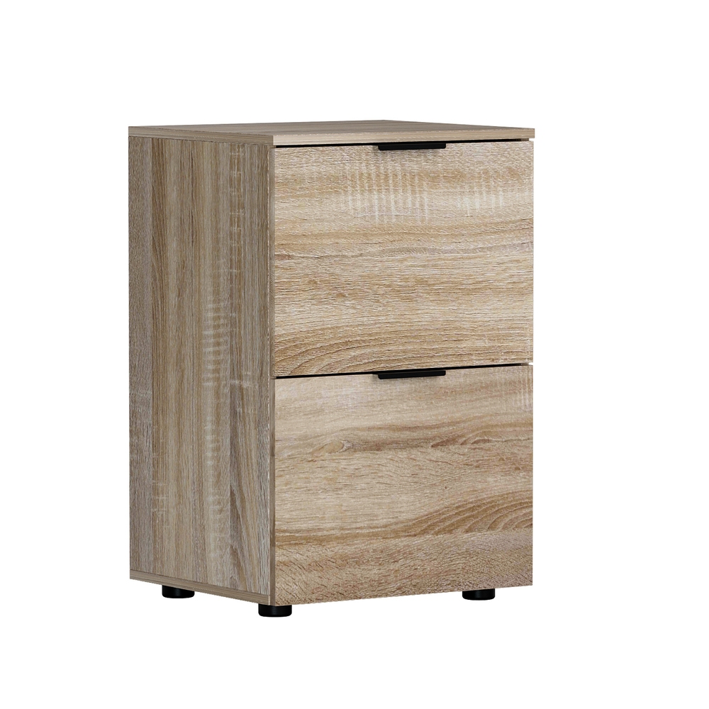 Artiss Filing Cabinet 2 Drawer File Organiser in 2 Colours