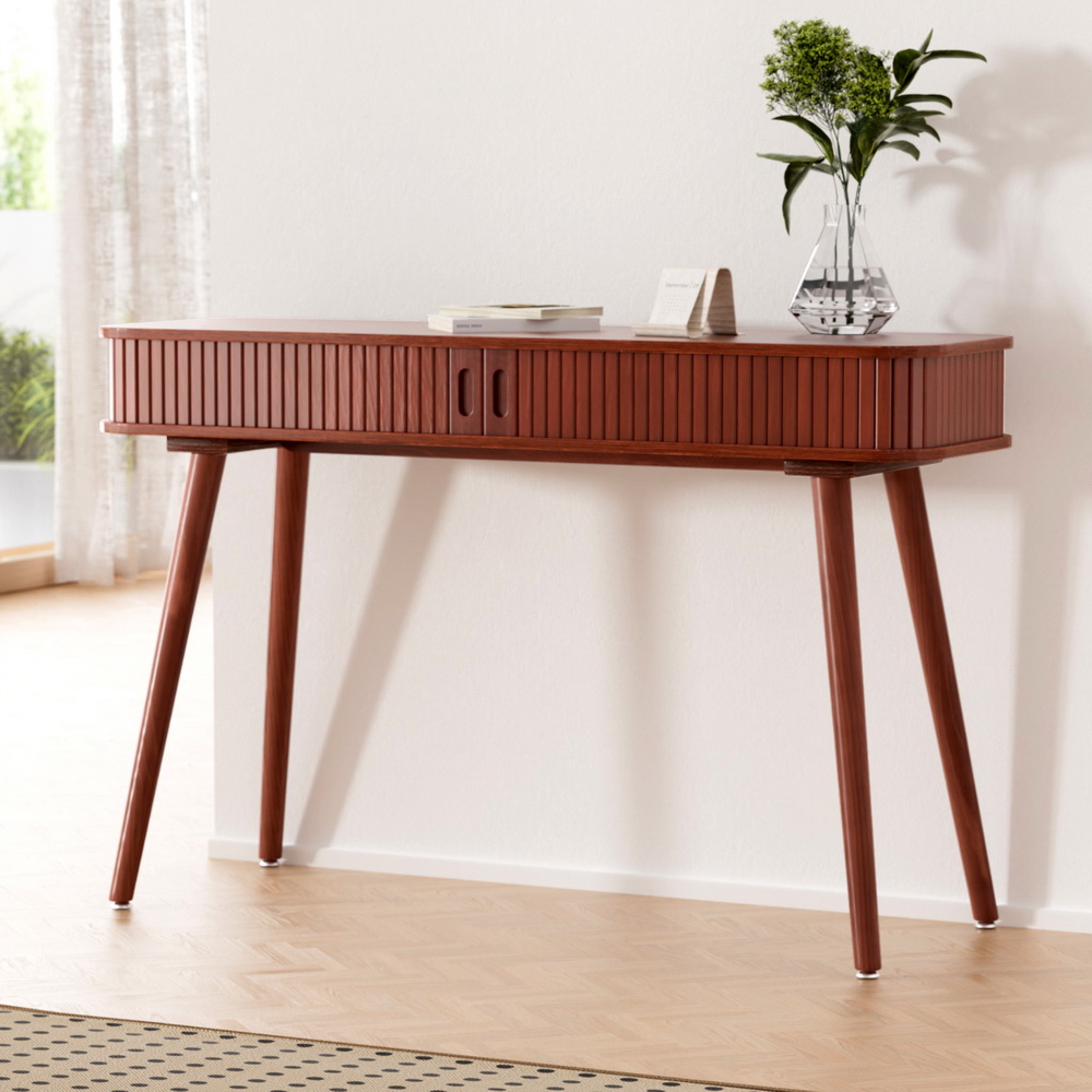 Artiss Arno Console Table with Sliding Doors 120cm