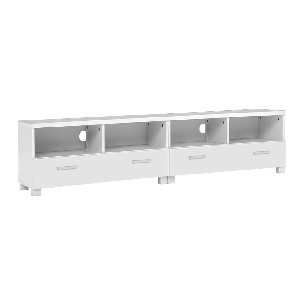 Artiss Eddie TV Cabinet Entertainment Unit 180cm White view 3
