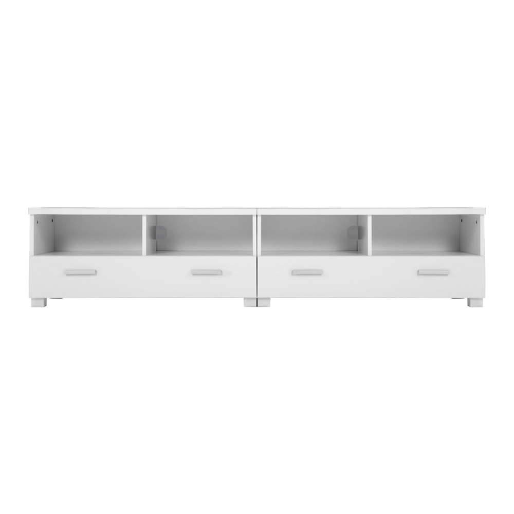 Artiss Eddie TV Cabinet Entertainment Unit 180cm White view 5