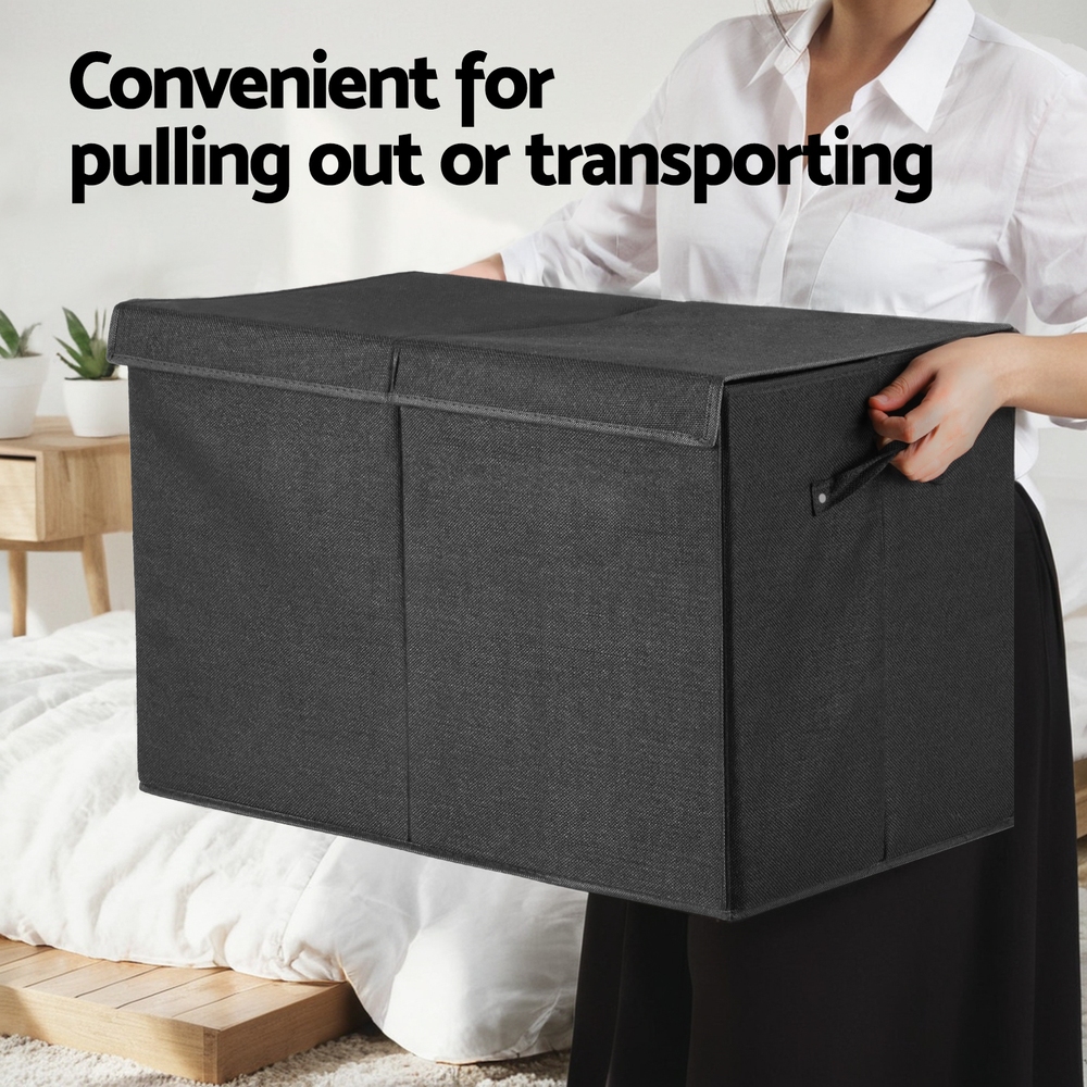 Keezi Large Toy Box Chest with Flip-Top Lid view 5