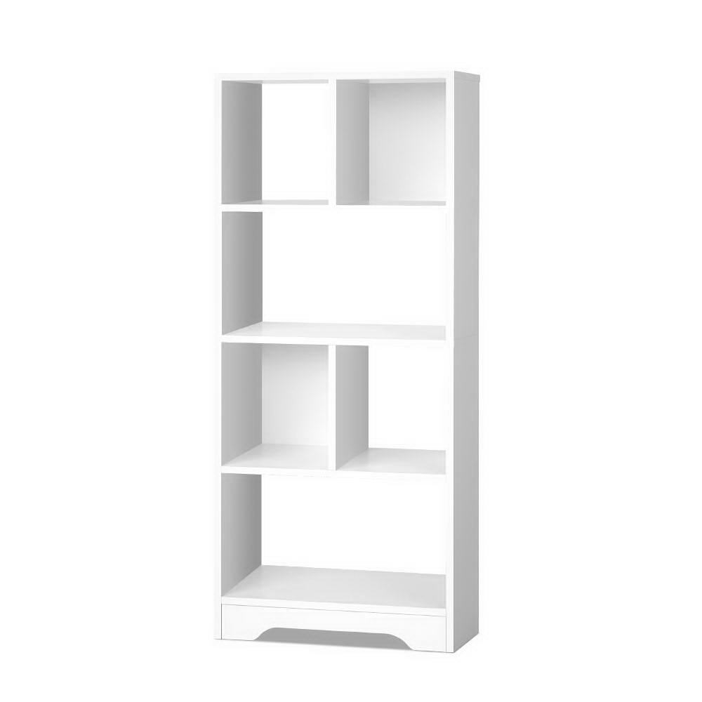 Artiss Ana 6-Tier Bookshelf White view 3