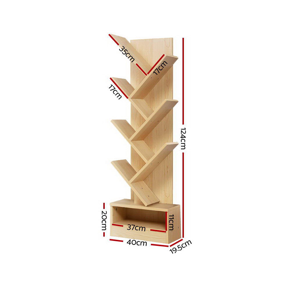 Artiss ECHO Tree Bookshelf in Multiple Tiers & Colours view 4