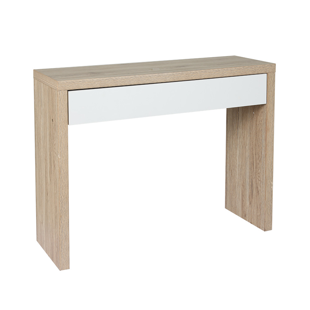 Artiss Jory White Pine Console Table with Drawer view 3