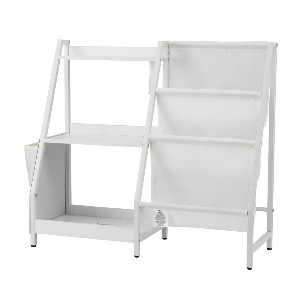 Keezi 3-Tier Kids Bookshelf with Sling Book Racks
