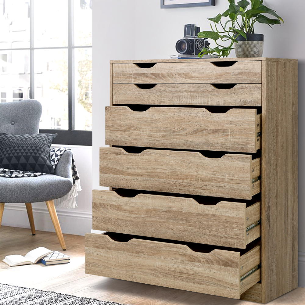 Artiss MYLA 6 Chest of Drawers, 2 Colours