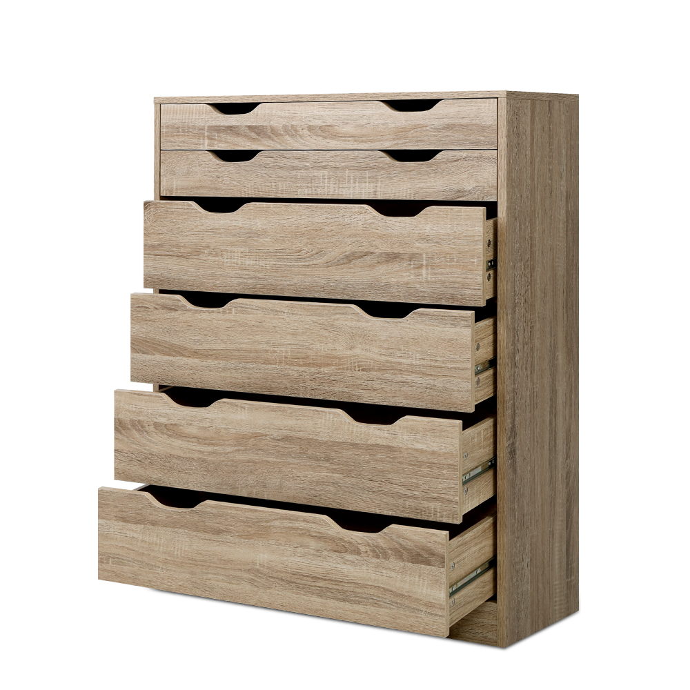 Artiss MYLA 6 Chest of Drawers, 2 Colours view 3