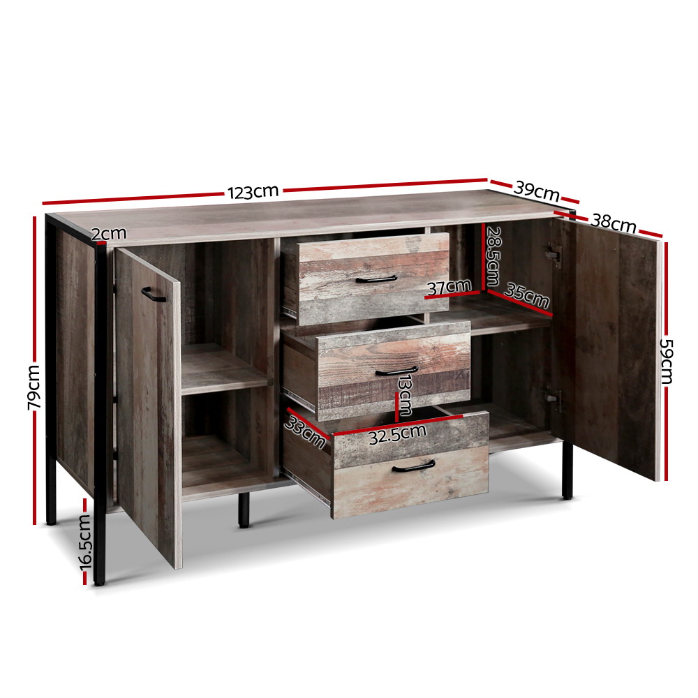 Artiss Barnly Wooden Buffet Sideboard view 3