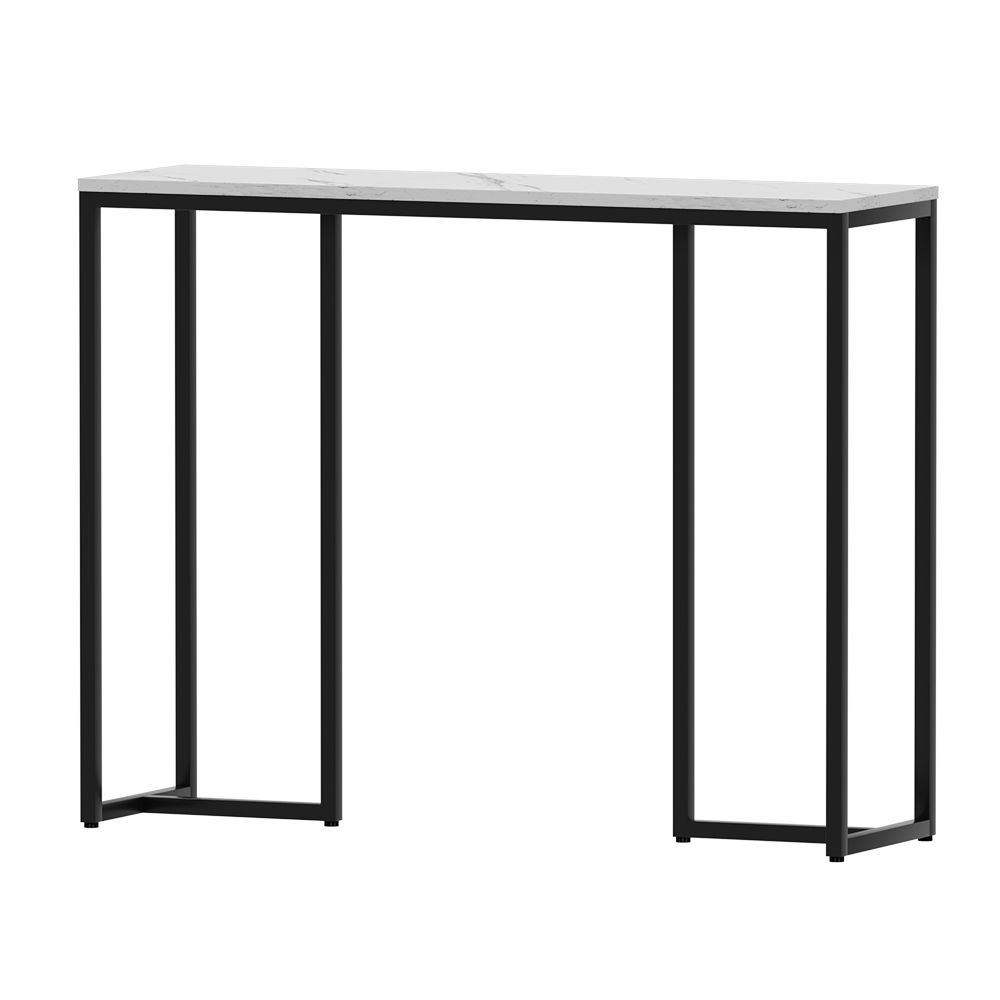 Artiss Frenisha Console Table Marble Effect view 3