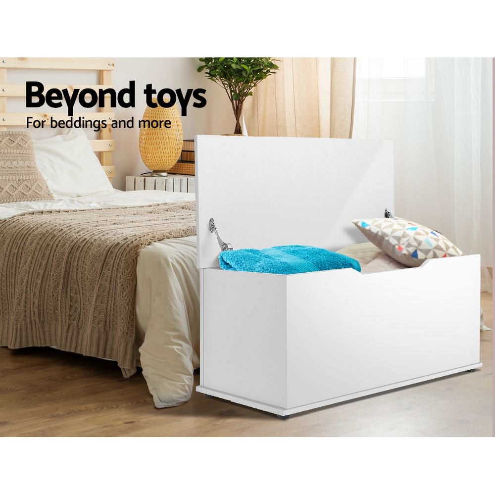 Keezi Toy Box Chest 92cm Clothes Storage Cabinet view 4