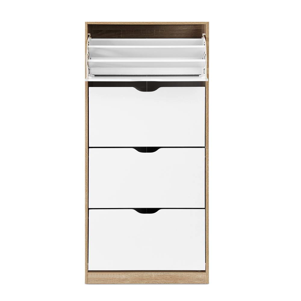 Artiss Elen Shoe Rack Cabinet 60 Pairs White view 5