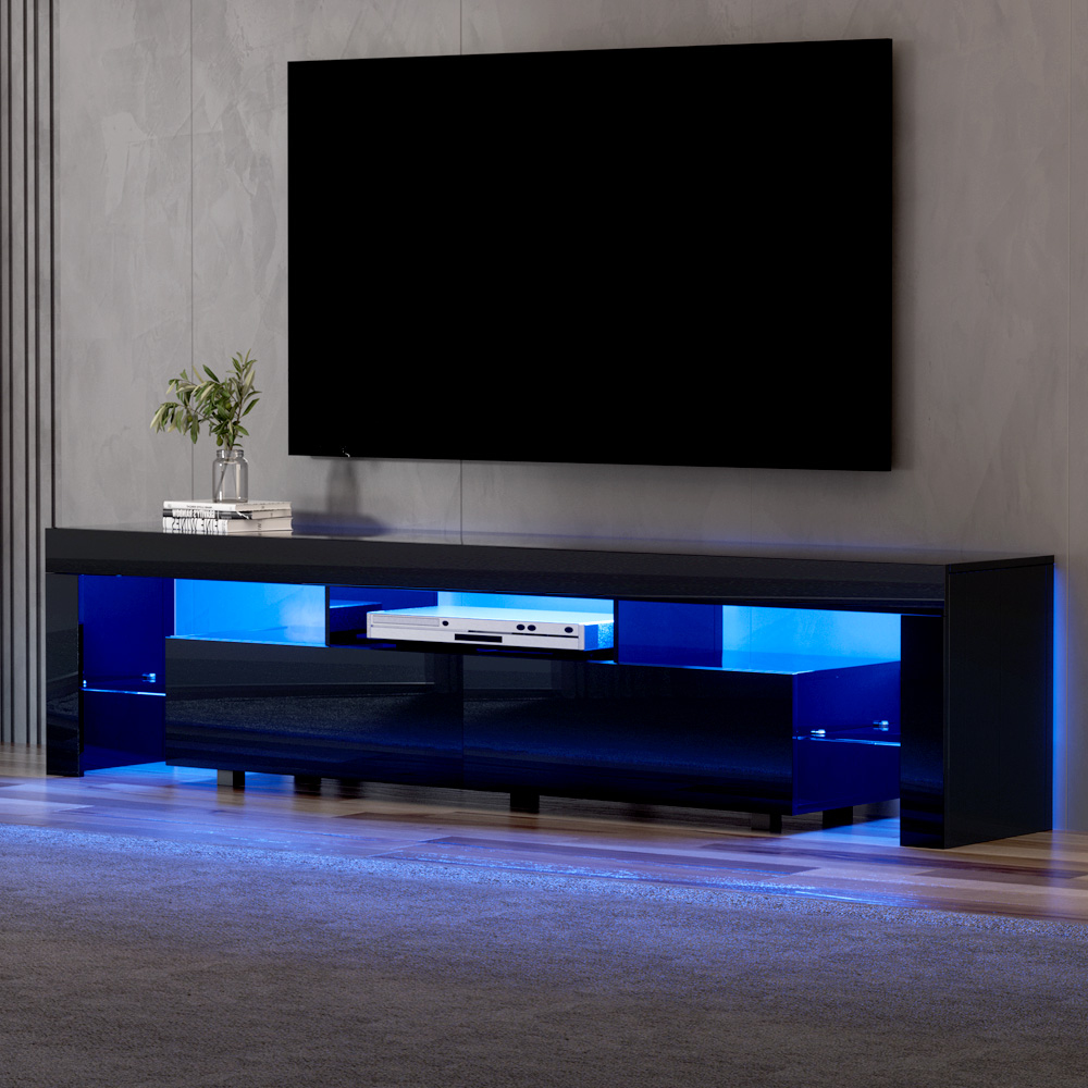 Artiss Elo LED TV Cabinet Entertainment Unit 200cm in 2 Colours