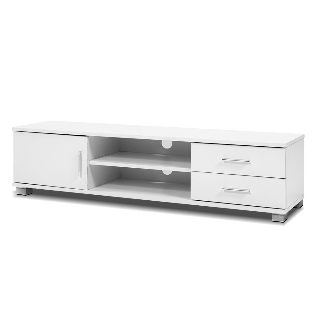 Artiss Dylan White TV Cabinet 120cm view 2