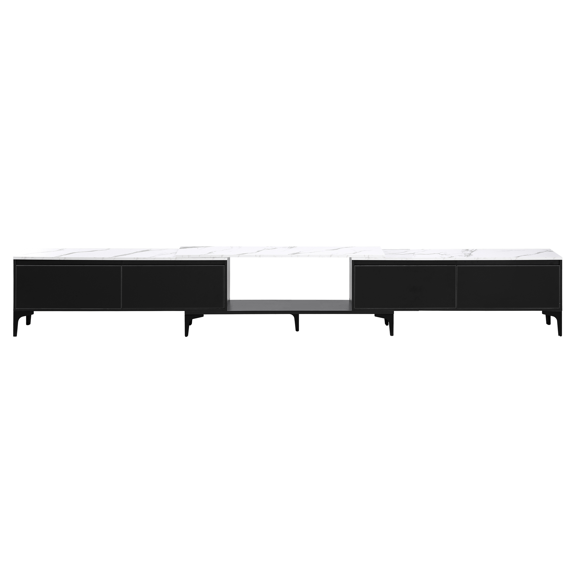 Artiss Extendable TV Cabinet Entertainment Unit 240 to 340cm view 4