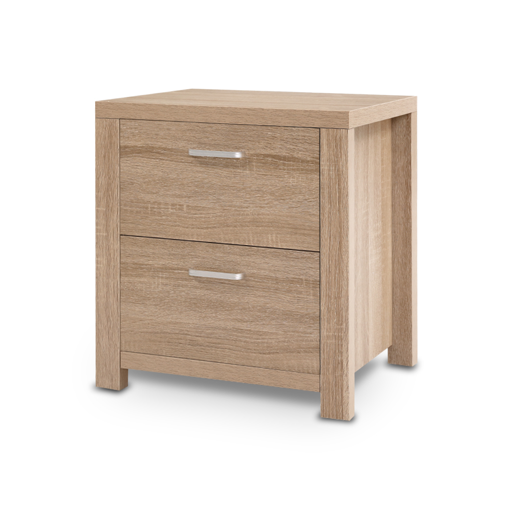 Artiss MAXI Pine Bedside Table, Single or Set of 2 view 3