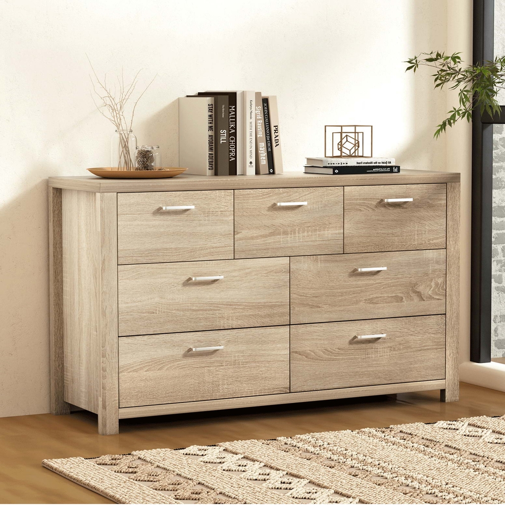 Artiss MAXI Chest of Drawers, Pine