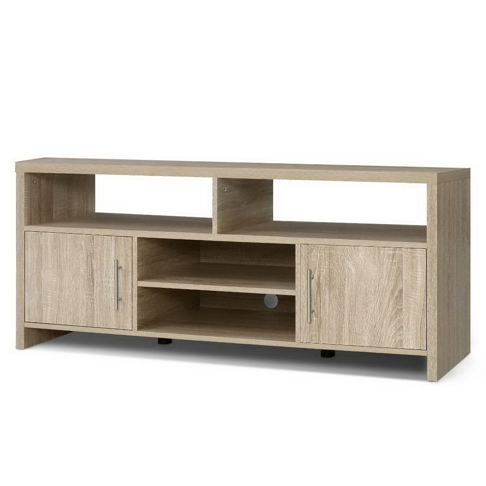 Artiss Ken TV Cabinet Entertainment Unit 140cm Oak view 3