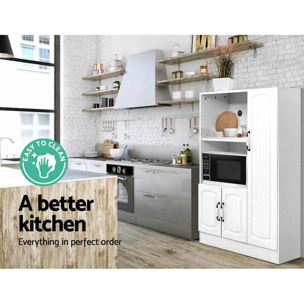 Artiss Aria Buffet Sideboard, White view 4