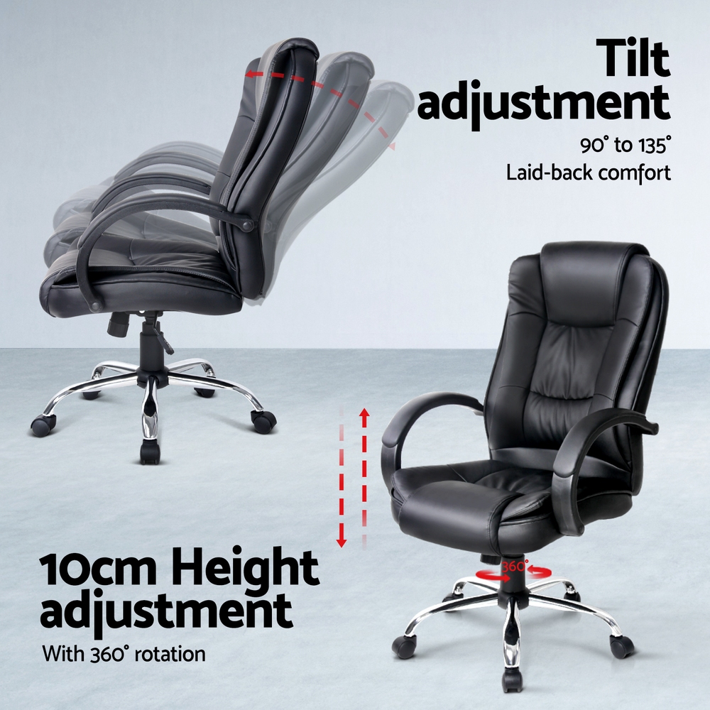 Artiss 120cm Computer Desk Office Chair Set in 2 Colours view 5