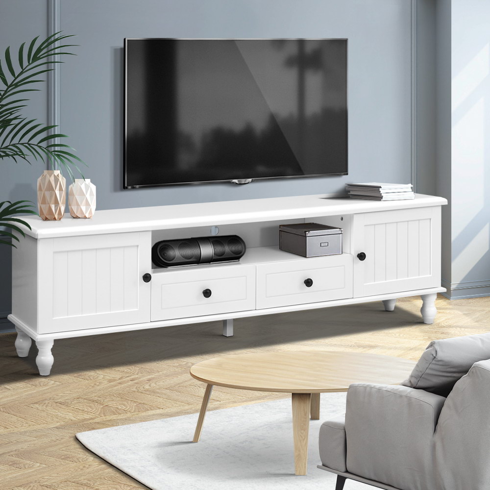 Artiss Kubi TV Cabinet Entertainment Unit 160cm White