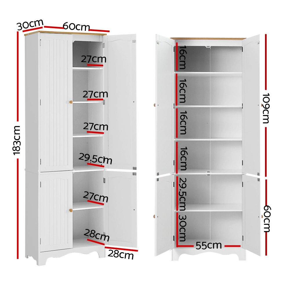 Artiss Berne Buffet Sideboard, 2 or 4 Doors view 3