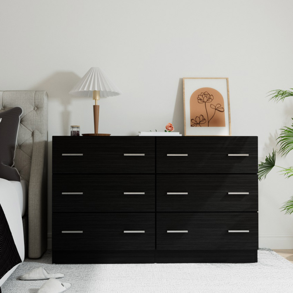Artiss VEDA 6 Chest of Drawers Lowboy, 3 Colours